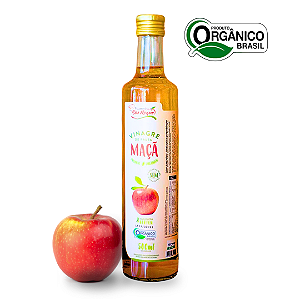 Vinagre De Maçã Orgânico Acidez 4,2% Fazenda São Roque 500 ml