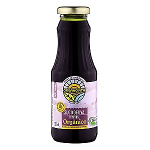 Suco De Uva Bordô Integral Orgânico Organovita 300 ml