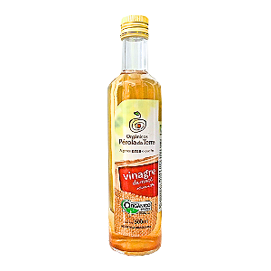 Vinagre De Maçã Orgânico Acidez 4,2% Pérola Da Terra 500 ml