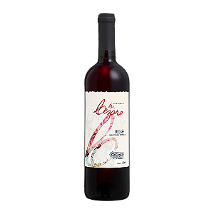Vinho Rosé Seco Bordô Orgânico De Cezaro 750 ml