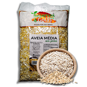 Aveia Sem Glúten Média 300g – Cajuzin