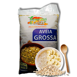 Aveia Grossa 500g – Cajuzin