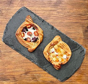 Prato ardósia negra oval guilhotinado 20x40