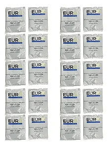 Kit 50 Unidades Fita de Pvc para Instalação de Ar Condicionado 10mx0,10m - Branca