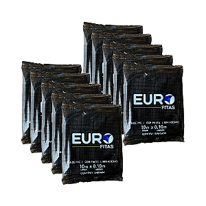 Kit 30 Unidades Fita de Pvc para Instalação de Ar Condicionado 10mx0,10m - Branca