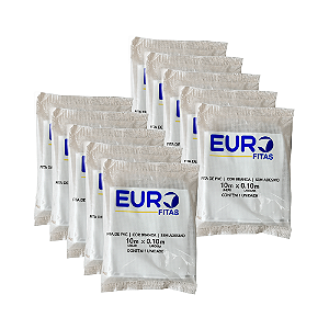 Kit 30 Unidades Fita de Pvc para Instalação de Ar Condicionado 10mx0,10m - Branca