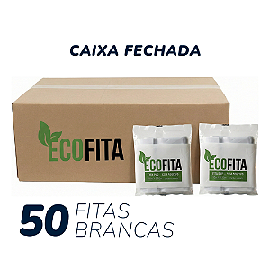 Kit 50 Fitas PVC Ar Condicionado 100mm x 10m Branca EcoFita