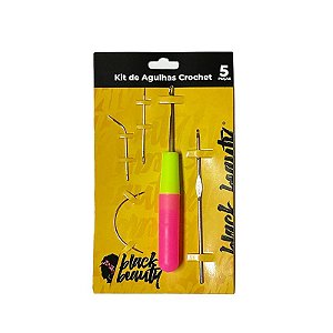 Kit de Agulhas Para Crochet Braids Com 5 Peças