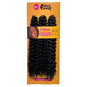 Cabelo de Fibra Sintética Crochet Rubi 70cm - Cor 1B