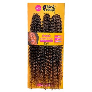 Cabelo de Fibra Sintética Crochet Rubi 70cm - Cor MT1B/30