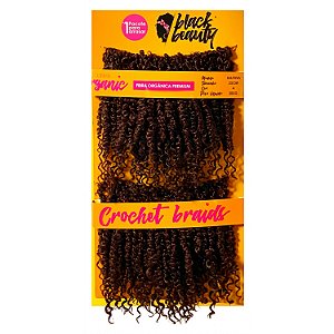 Cabelo de Fibra Sintética Crochet Safira 25cm - Cor 04