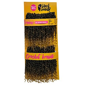 Cabelo de Fibra Sintética Crochet Safira 25cm - Cor MT1B/27