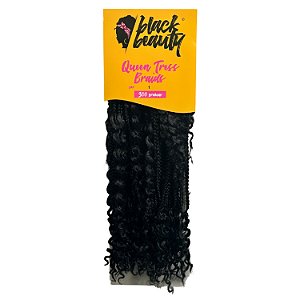 Cabelo de Fibra Sintética Queen Tress Braids - Cor 1B