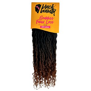 Cabelo Fibra Sintética Goddess Faux Locs 60cm - Cor T1B/30