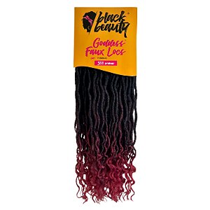 Cabelo Fibra Sintética Goddess Faux Locs 60cm - Cor T1B/Bug