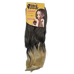 Cabelo Fibra Sintética Jumbão 51" 400g  - Cor T1B/613 #off