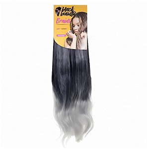 Cabelo Fibra Sintética Jumbão 51 400g  - Cor T1B/GREY #off