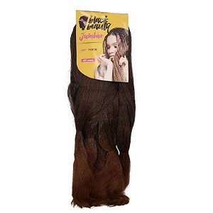 Cabelo Fibra Sintética Jumbão 51" 400g  - Cor T1B/30 #off