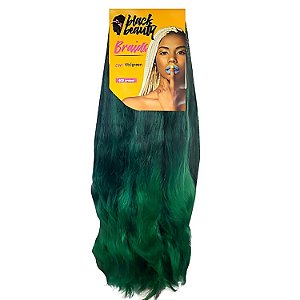Cabelo Fibra Sintética Jumbão 51" COLORS 400g - Cor T1B/GREEN #off