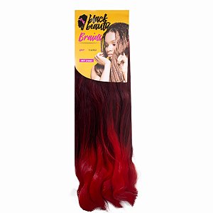 Cabelo Fibra Sintética Jumbão 51" COLORS 400g - Cor T1B/RED #off