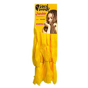 Cabelo Fibra Sintética Jumbão 51" COLORS 400g - Cor Yellow #off
