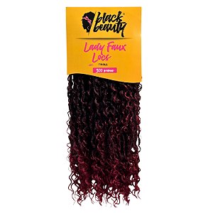 Cabelo Fibra Sintética Lady Faux Locs 60cm - Cor T1B/BUG
