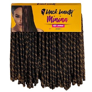 Cabelo Fibra Sintética Minina Nina 45cm - Cor 4/27