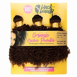 Cabelo Fibra Orgânica Black Incrível 30cm - Cor 30