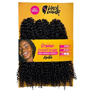 Cabelo de Fibra Orgânica Crochet Braid Agata 60cm - Cor 04