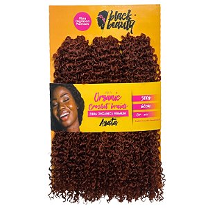 Cabelo de Fibra Orgânica Crochet Braid Agata 60cm - Cor 350