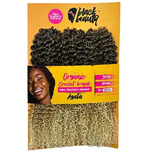 Cabelo de Fibra Orgânica Crochet Braid Agata 60cm - Cor TT2/27/613