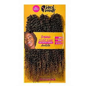 Cabelo de Fibra Orgânica Crochet Braid Ametista 80cm - Cor MT2/27