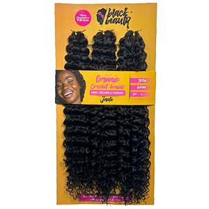 Cabelo de Fibra Orgânica Crochet Jade 60cm - Cor 02