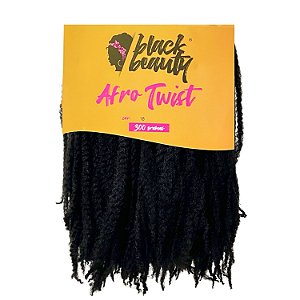Cabelo de Fibra Sintética Afro Twist 45cm - Cor 1B