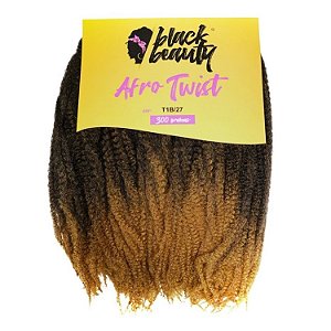 Cabelo de Fibra Sintética Afro Twist 45cm - Cor T1B/27