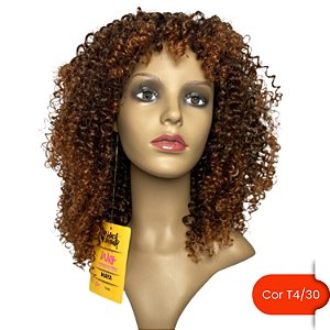 Peruca Wig de Fibra Orgânica Maya 33cm - Cor T4/30