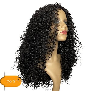 Peruca Wig de Fibra Sintética Rhaissa 60Ccm - Cor 02