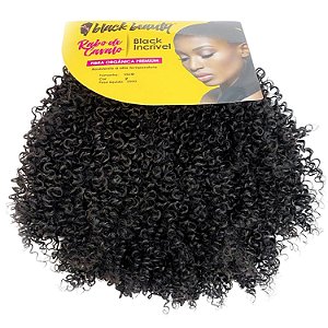 Rabo de Cavalo Fibra Orgânica Black Incrível 55cm - Cor 02