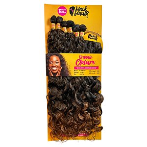 Cabelo de Fibra Orgânica Closure Ta Babado 65 75cm - Cor MT1B/30