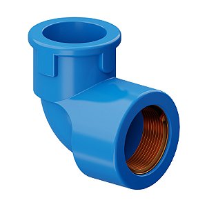 Joelho 90º Soldável com Bucha de Latão 25 x 1/2" Tigre