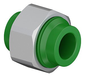 União 25mm PPR Verde Tigre