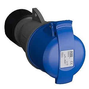 Plug 316EP9 3P1T 16A 200 250V IP44 Azul Abb