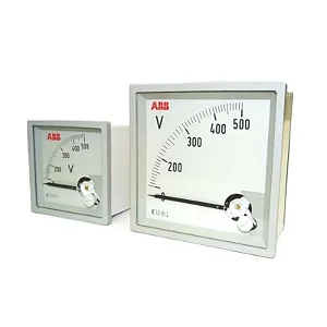 Amperimetro de Painel Analogico Fm Lig Tc /5a 72x72 1:1 500/5aca Abb