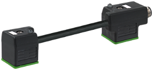 Adaptador Pur 18mm M12 DZ+LD PT 200mm MurrElektronik