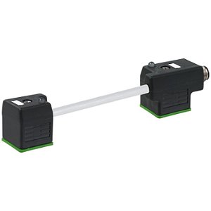 Adaptador Pur 18mm M12 DZ+LD CZ 200mm MurrElektronik