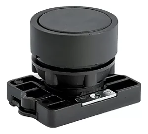 Botão De Comando Preto Slprn8f Steck