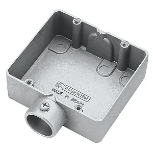 Condulete duplo 3/4" tipo ED Tramontina