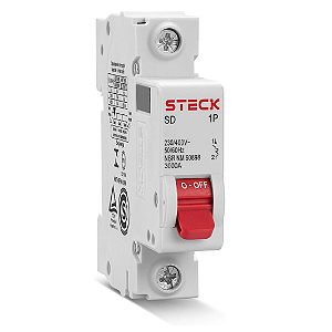 Disjuntor Automático Miniatura-para Trilhos Din Sdd61c25 Steck