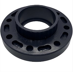Flange Solto Fêmea PVC-U 6" SCH80 - Aqua Plastic