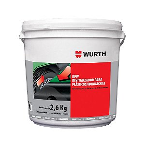 Revitalizador de Plásticos e Borrachas RPW 2,6kg - Wurth